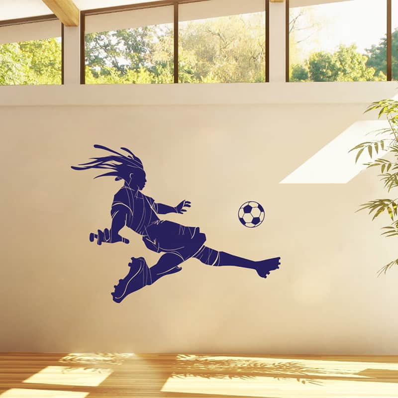 The Leonidas Football Wall Sticker