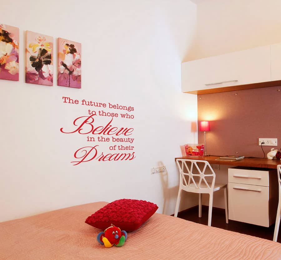 Believe & Dreams Wall Sticker