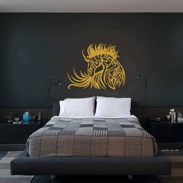 Horse Tattoo Bedroom2 Wall Sticker