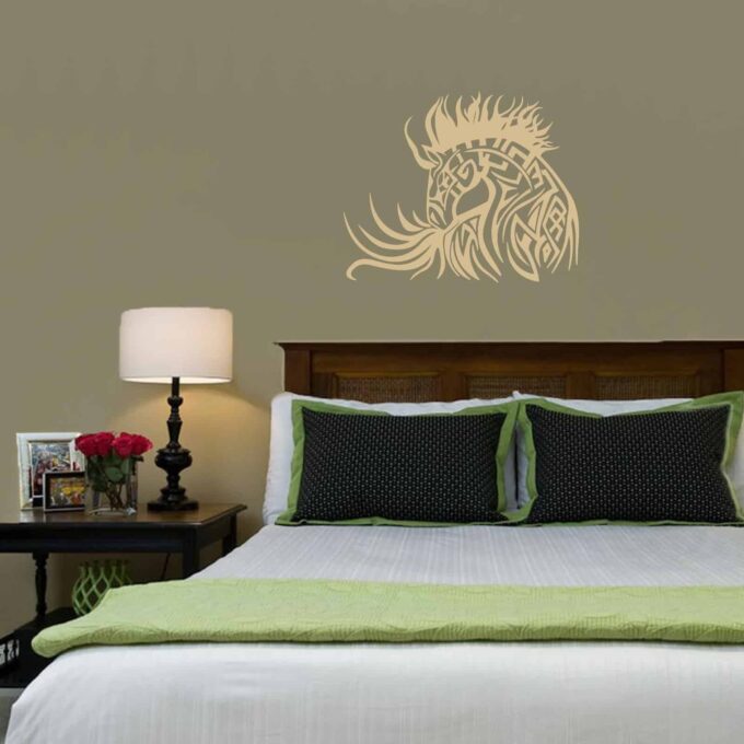 Horse Tattoo Bedroom4 Wall Sticker