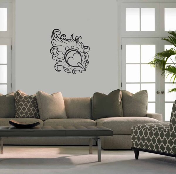Smooth as a Feather Living Wall Sticker