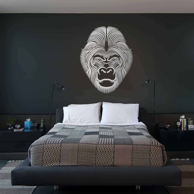 Gorilla Warrior Bedroom3 Wall Sticker
