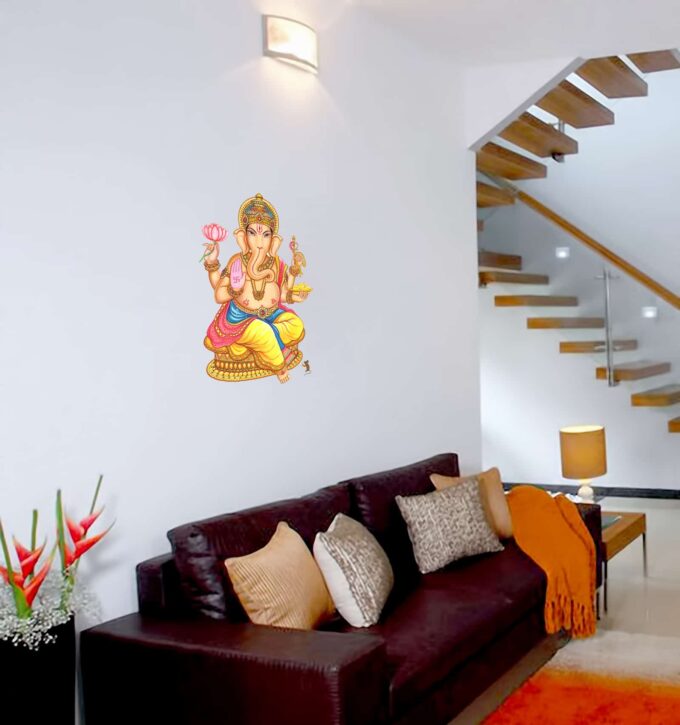 Lord Ganesha Wall Sticker Living room