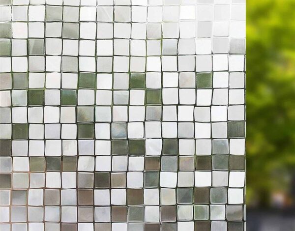 Square Glass Mosaic Window 2 room sticker