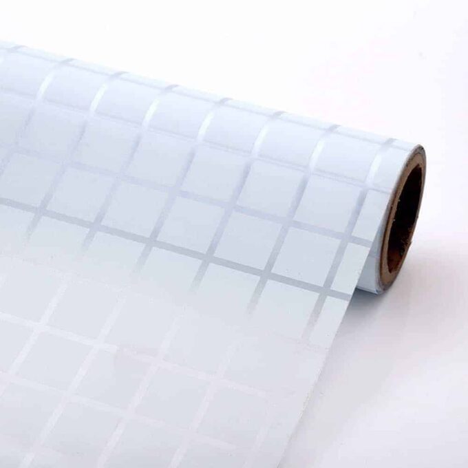 Squares Frost Pattern Roll room sticker