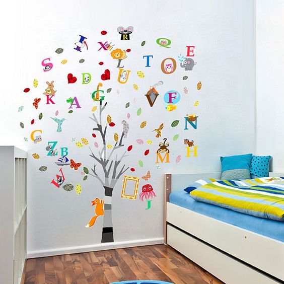 Wall Sticker Kids Room Decor – Jungle Fever – Tadeino
