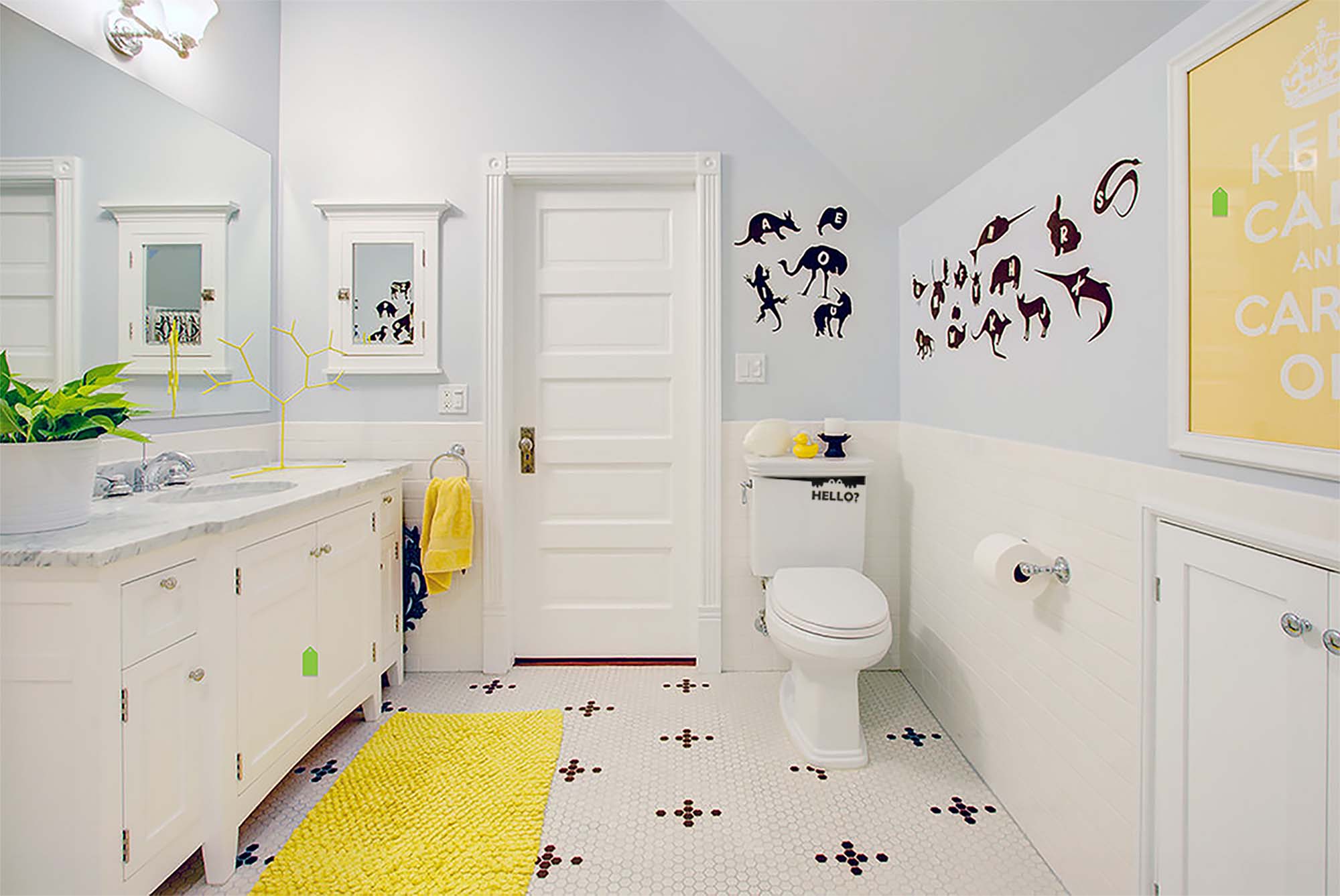 35+ Ways To Transform Your Boring Restroom Into A Humorous Aesthetic Space