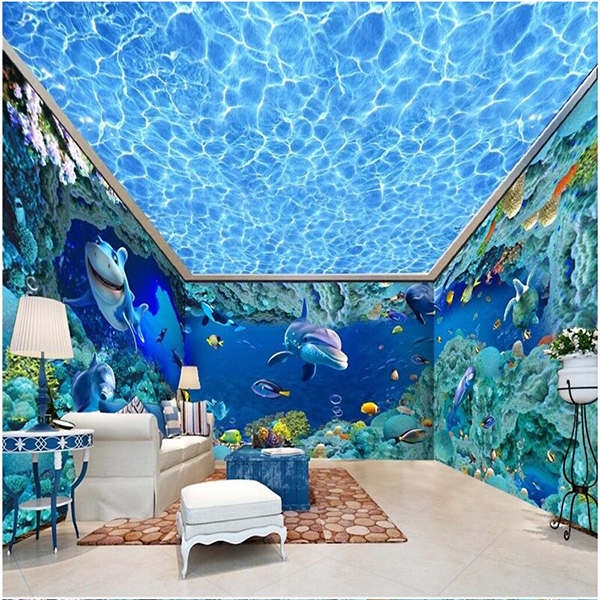 Expand the horizons of your personal space with an underwater touch! –  WallDesign