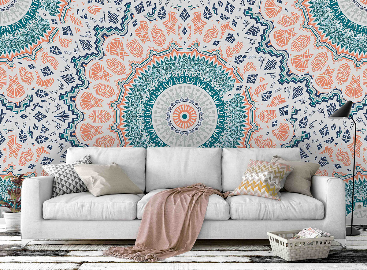 55 Mandala Wall Murals For Your Home – A Shift from Stress To Inner Peace!
