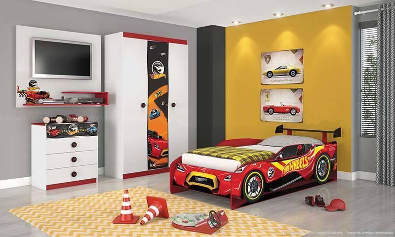 Cars themed décor will be an absolute favorite for your little boy