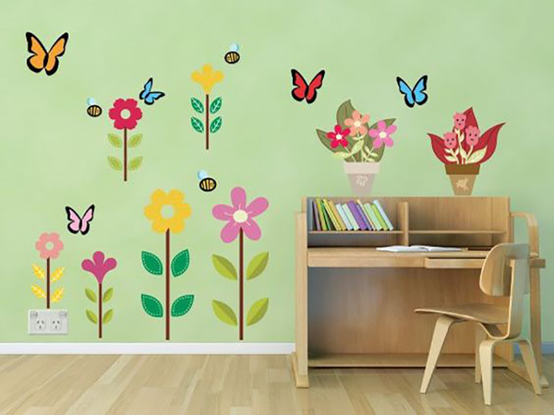 Chalk Out A Miniature World For Your Teen Girl With WallDesign Vinyl Stickers