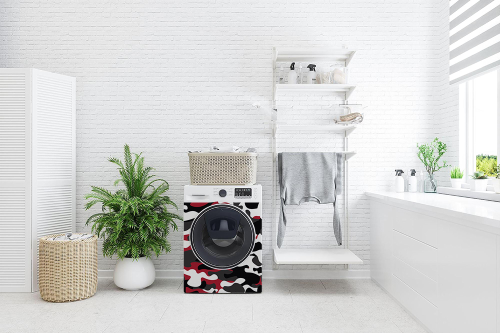 Wrap Your Washer with WallDesign's Modern and Trendy mural