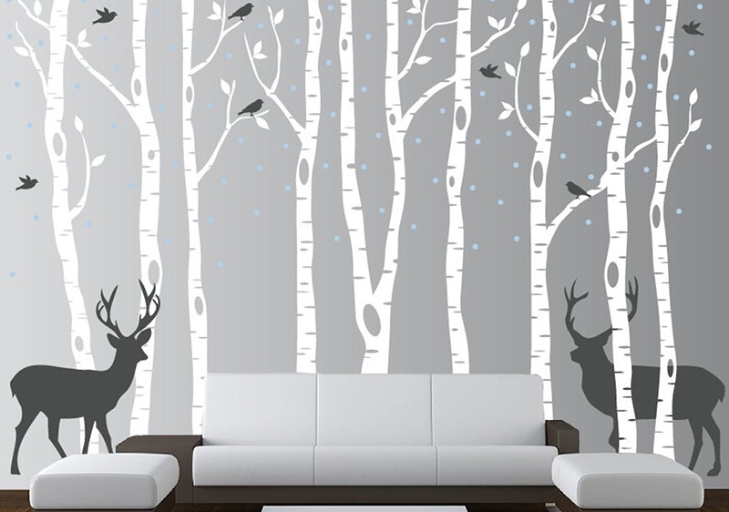40 Ways To Discover Life Anew With WallDesign’s Tree Wall Stickers & Printed Decal