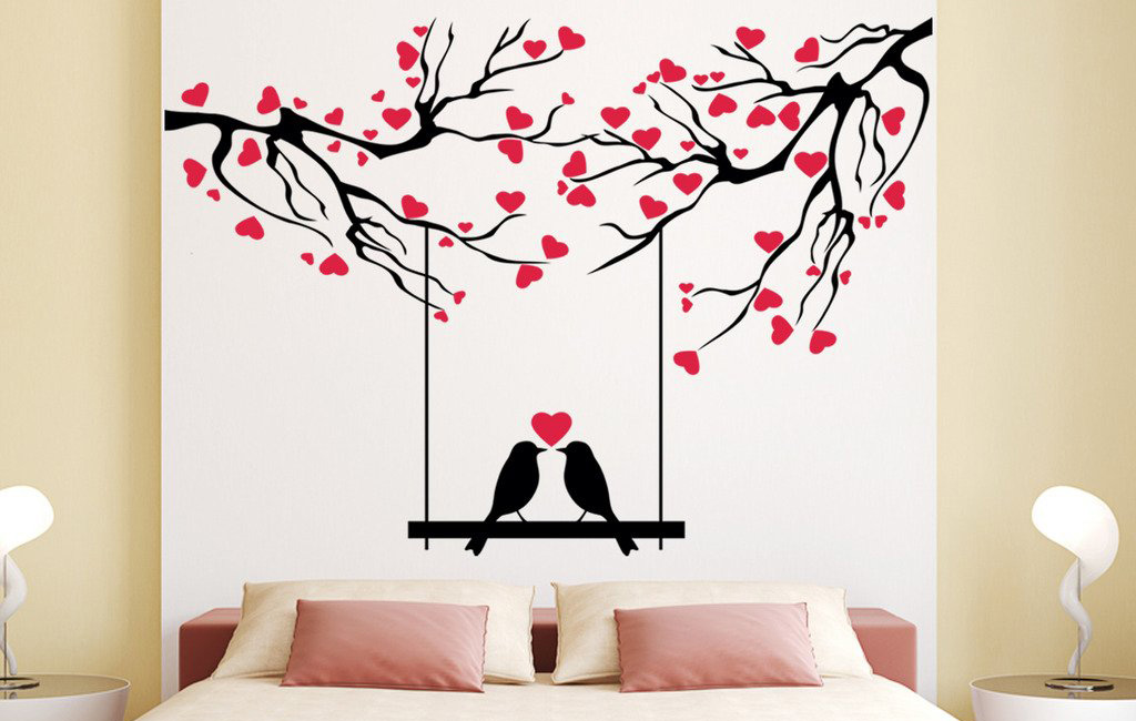 Weave A Fairytale Romance In Your Bedroom With WallDesign Love Decals!