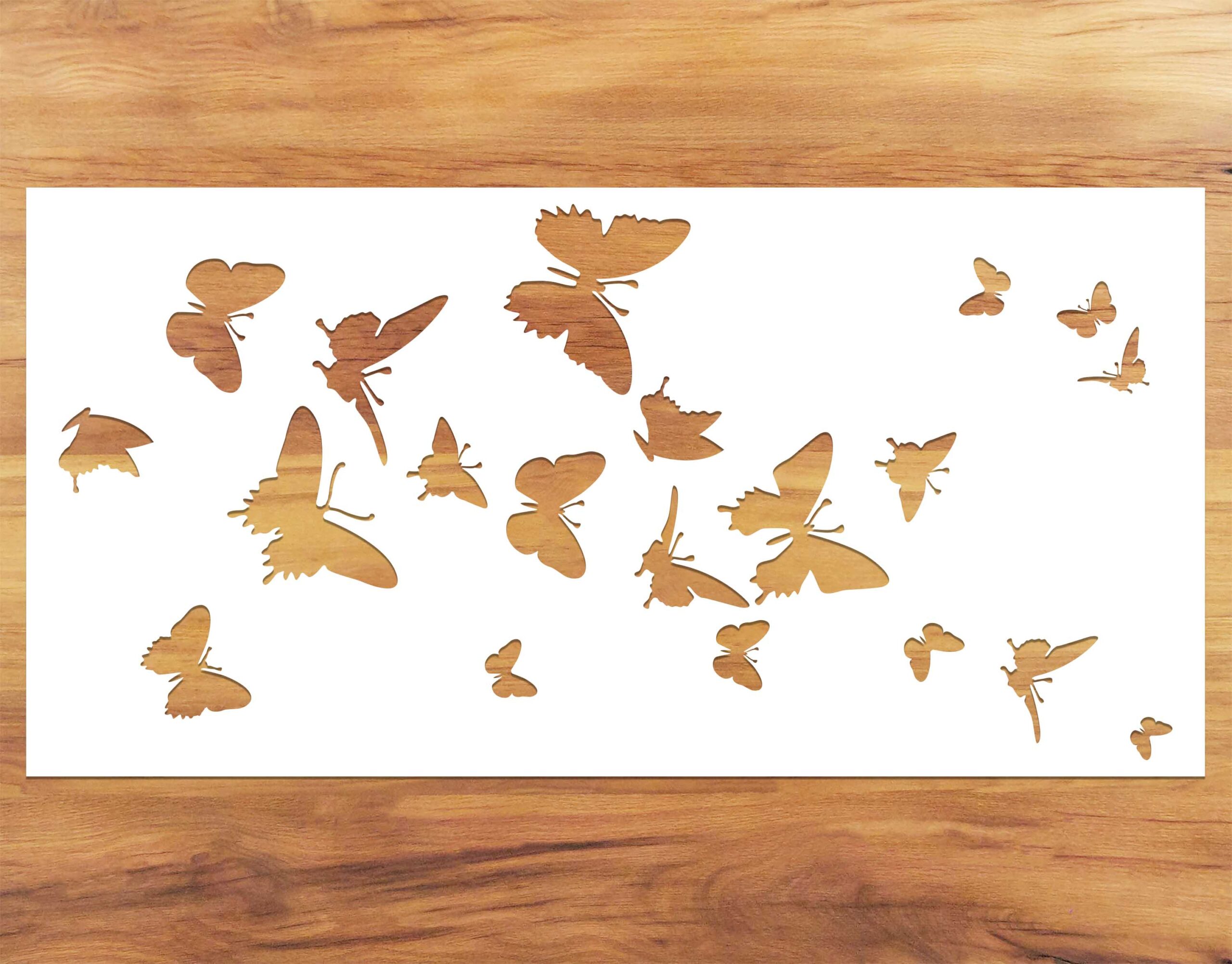 Butterfly Dance Paint Stencil