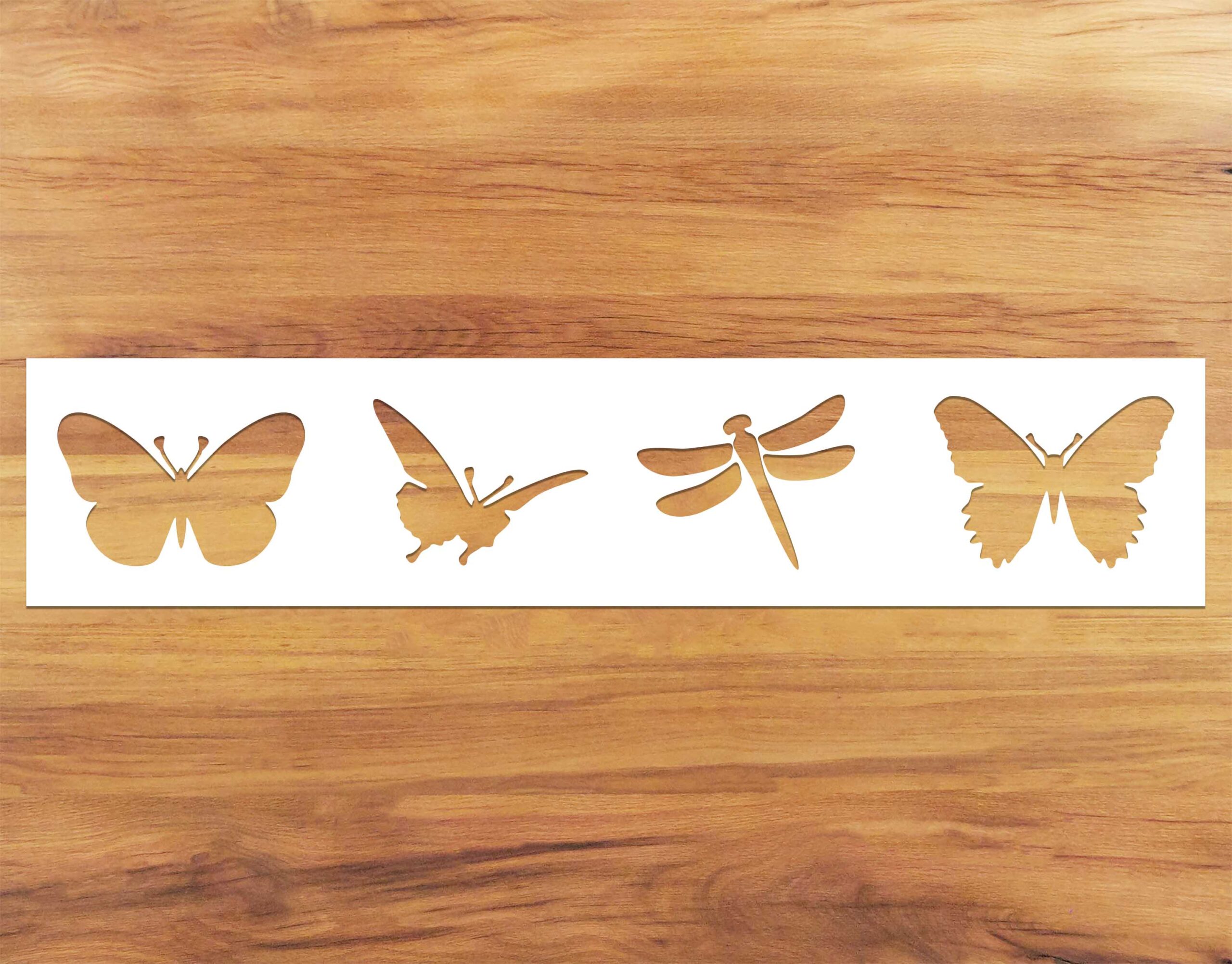 Butterflies Paint Stencil