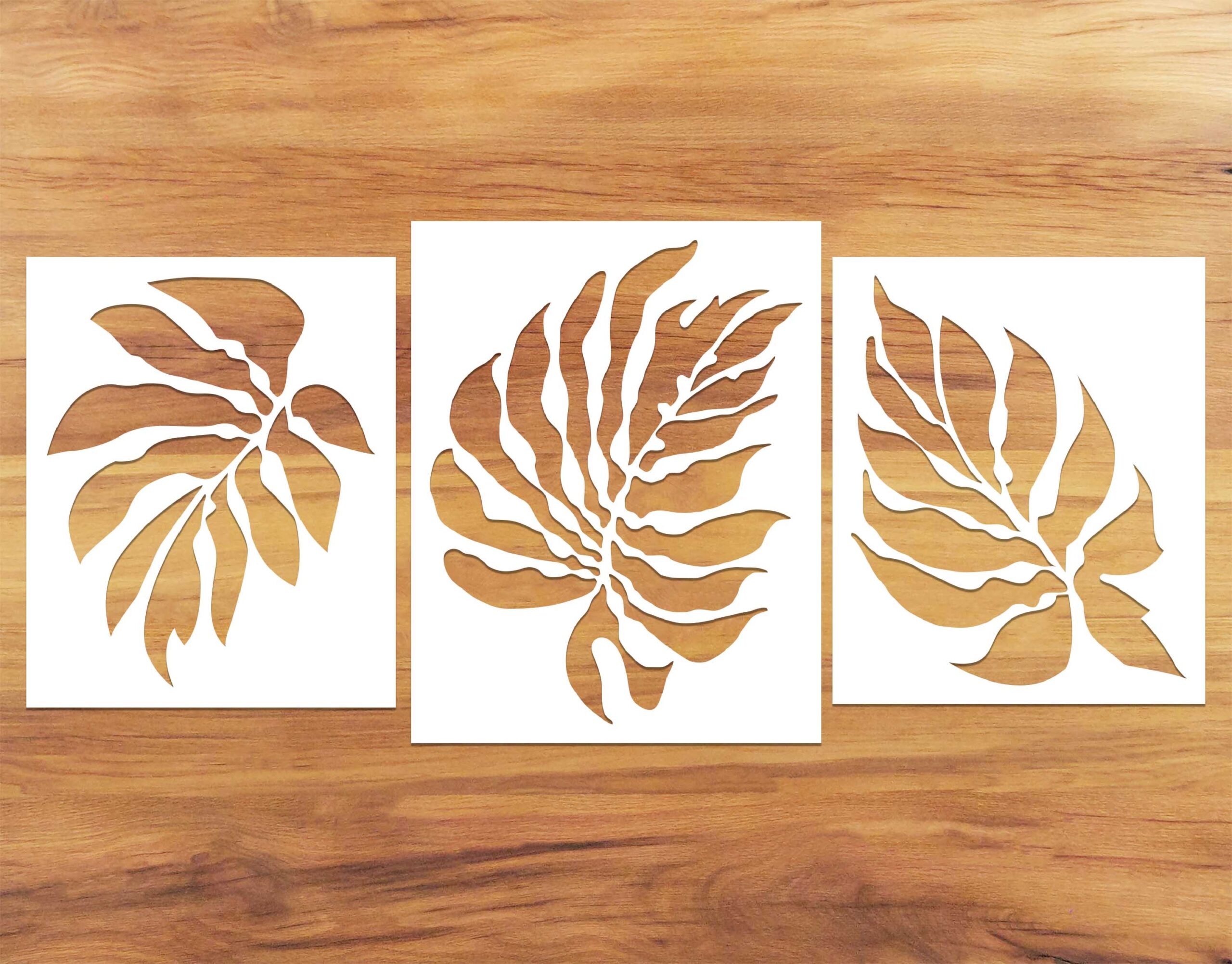 Nyle Leaves Paint Stencil