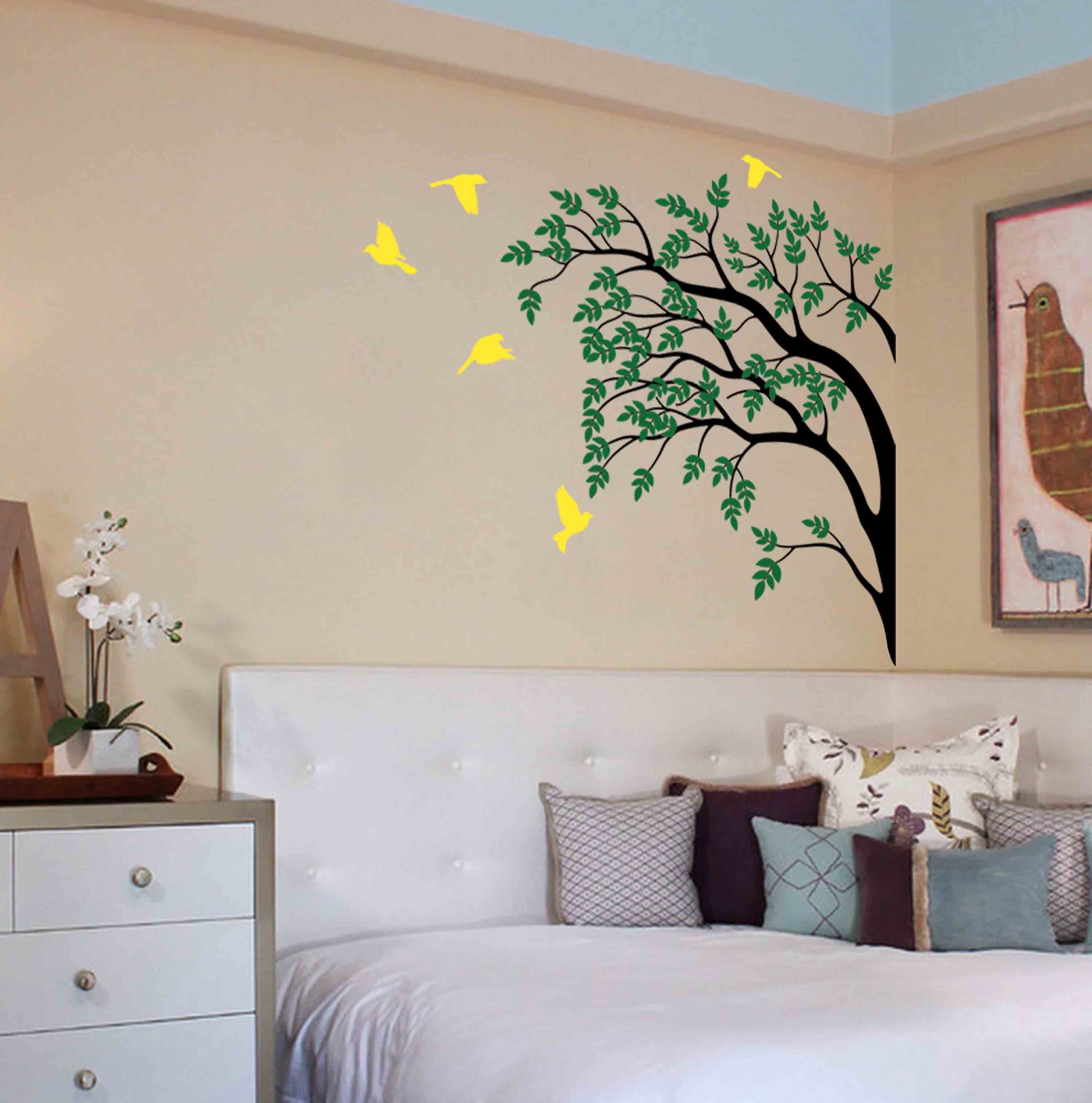 Modern minimalist line drawing plant print, botanical poster, minimalist  wall art, abstract art print, bedroom wall