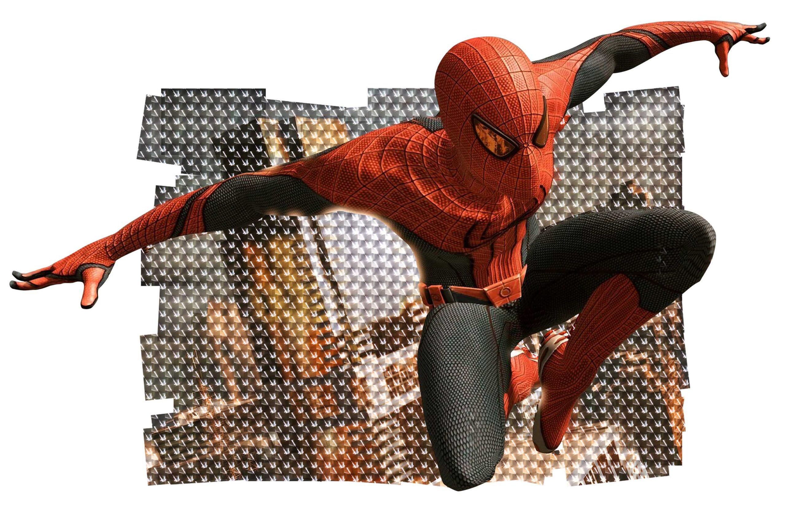 Spiderman 3D Cartoon Wall Sticker