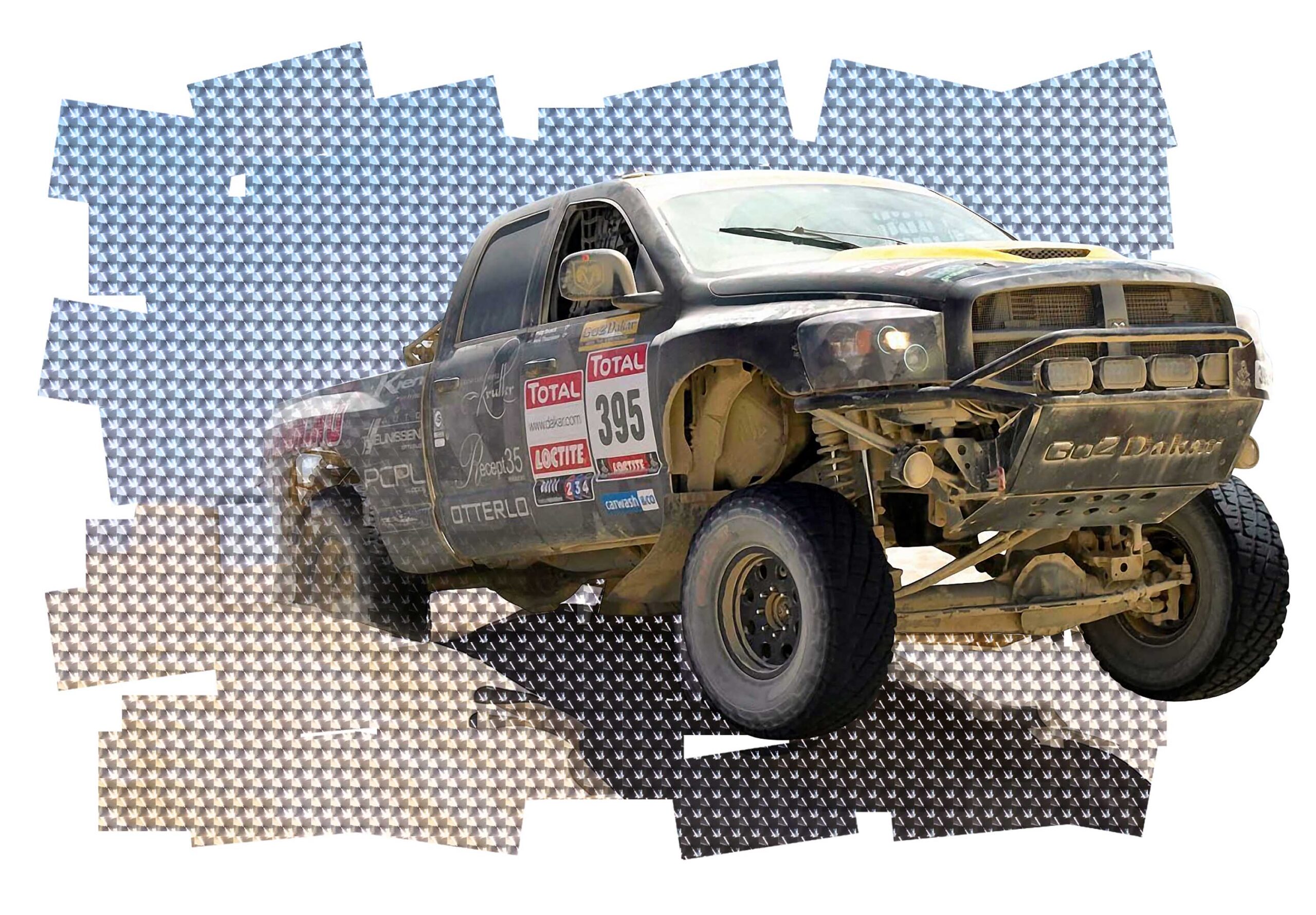 Desert SUV 3D Wall Sticker