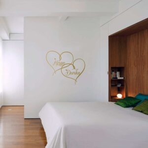 Love Hearts Bedroom2 sticker