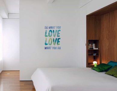 Do What You Love Love Wall Sticker