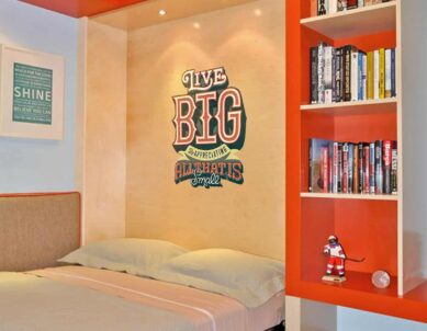 Live big by appreciating small things Wall Sticker