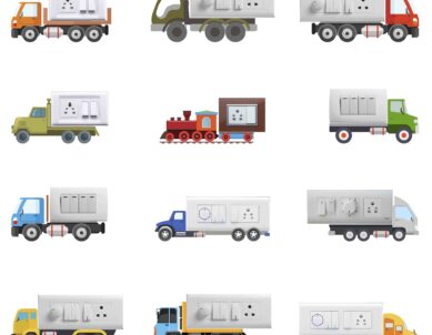 Heavy Vehicles Switchboard Sticker