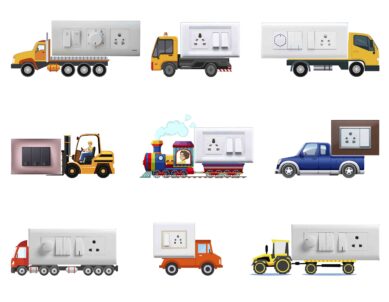 Vehicle & Truck Switchboard Sticker