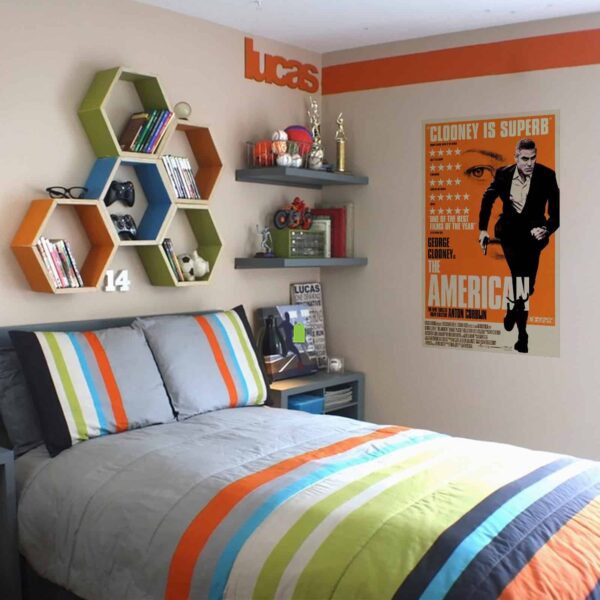 WDPRAMMM0001 Print your favourite Movie Wall Poster bed